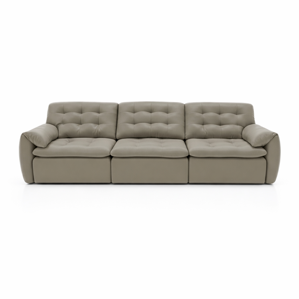 Tiffany Extendable Sofa in Eco Genuine Leather