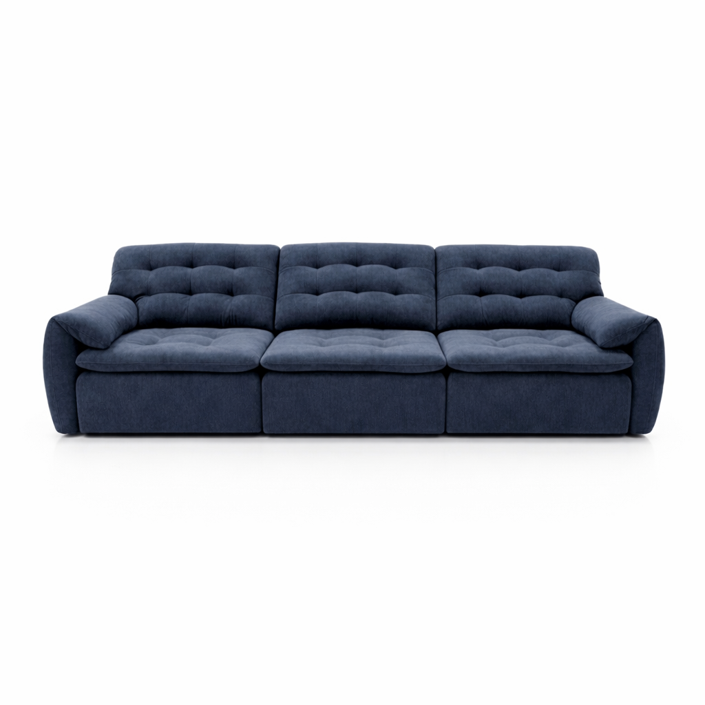 Tiffany Extendable Sofa in Microfibre