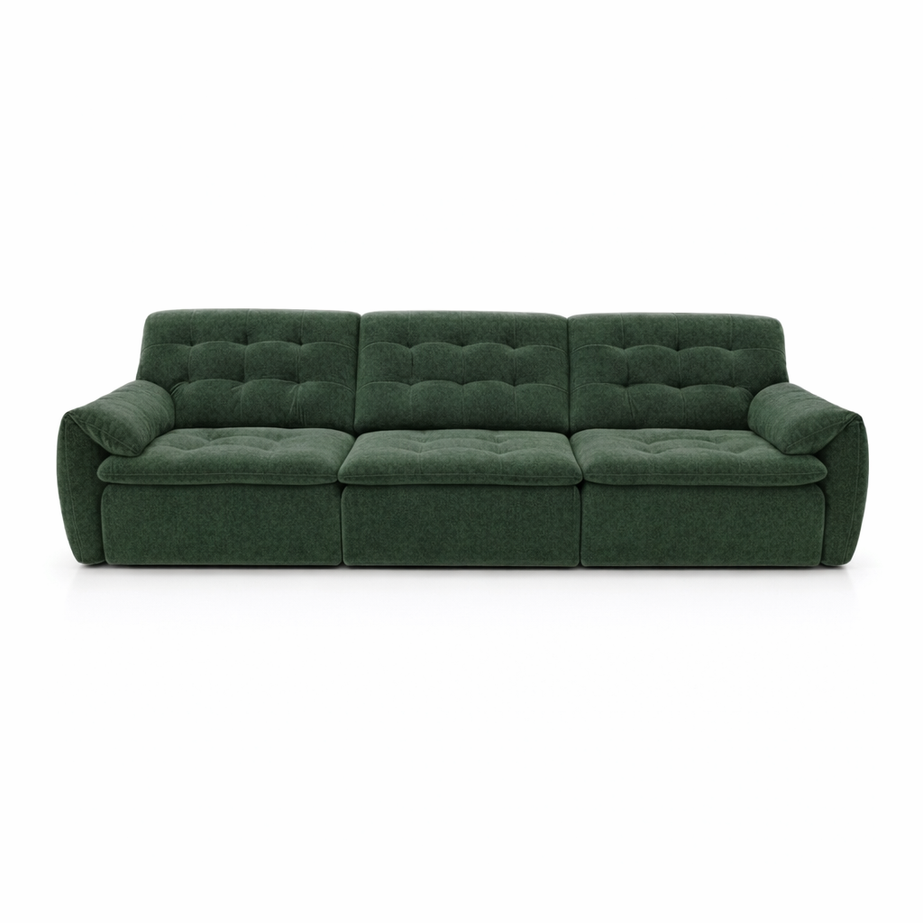 Tiffany Extendable Sofa in Chenille
