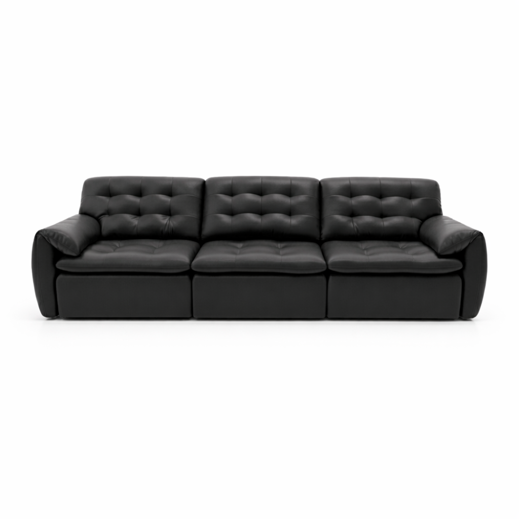 Tiffany Extendable Sofa in Eco Genuine Leather – Marivelle Home