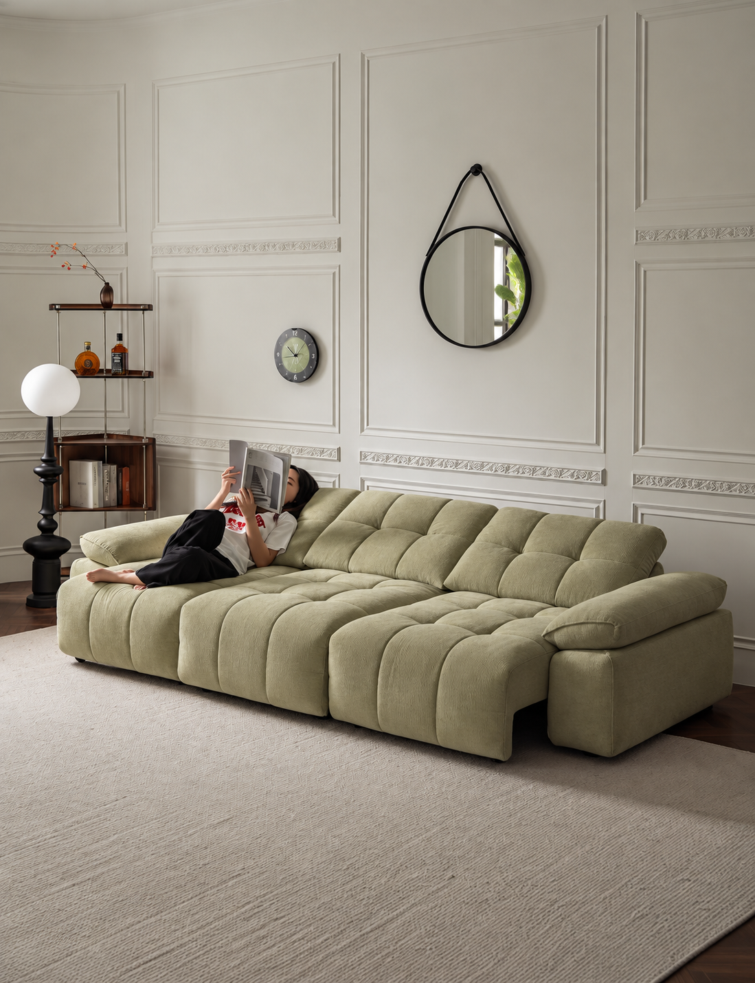 Sebastian Extendable Sofa Bed