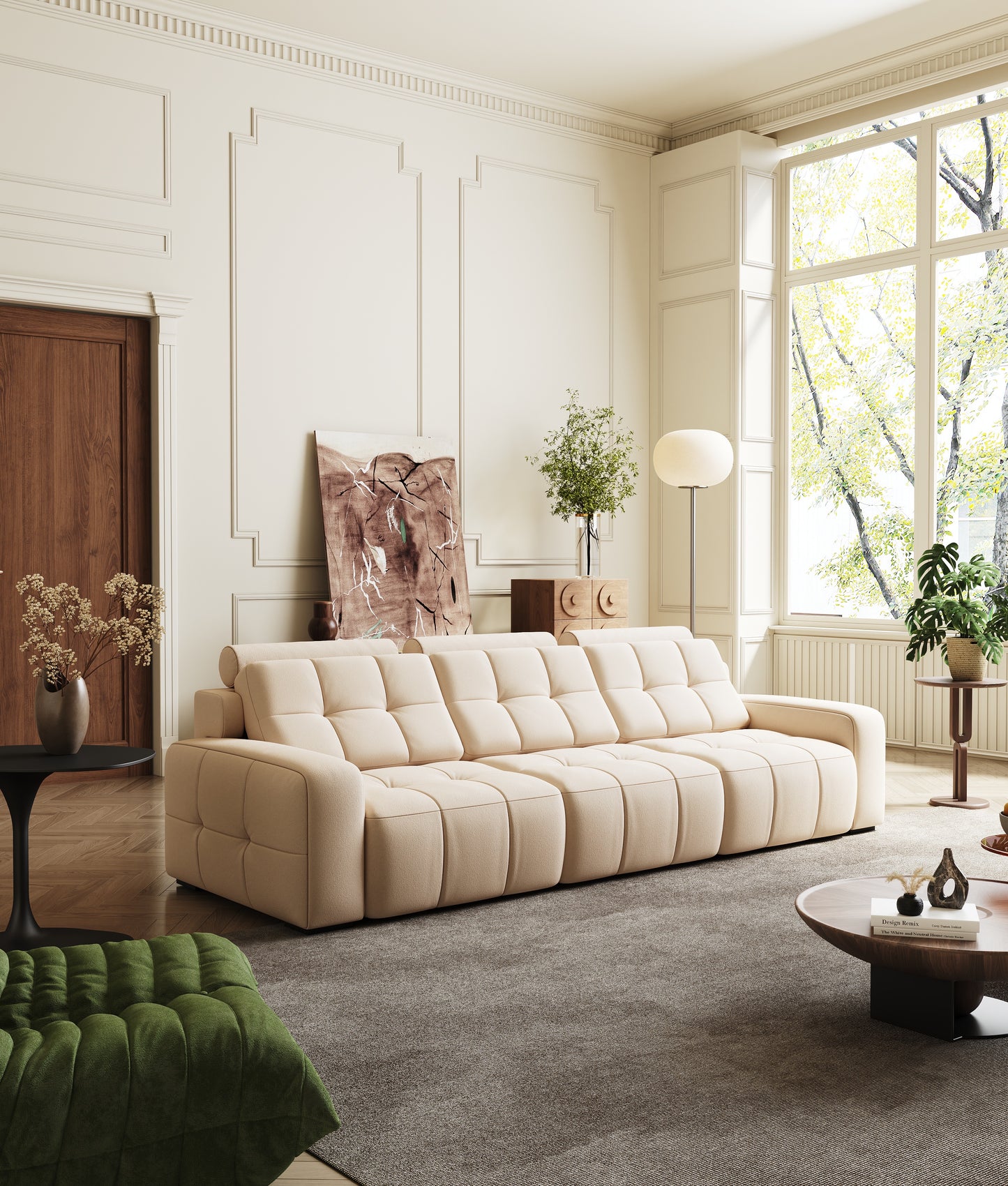 Mars Extendable Sofa Bed with Reclining Backrests