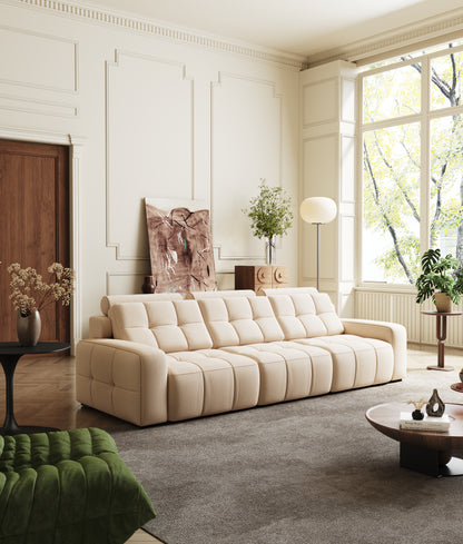 Mars Extendable Sofa Bed with Reclining Backrests