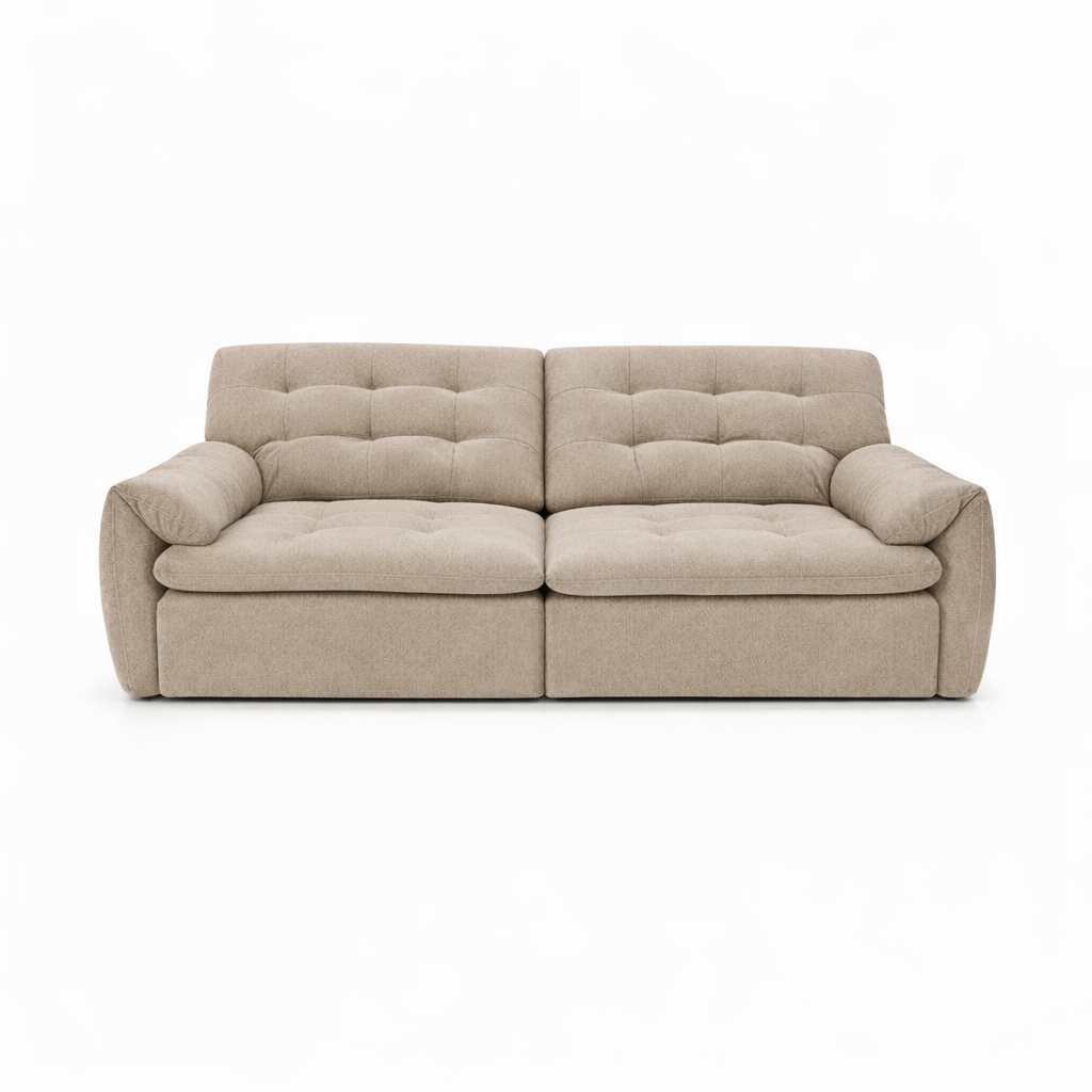 Tiffany Extendable Sofa in Chenille