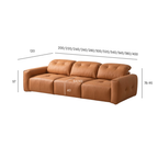 Sofa Nara mit verstellbaren Rückenlehnen