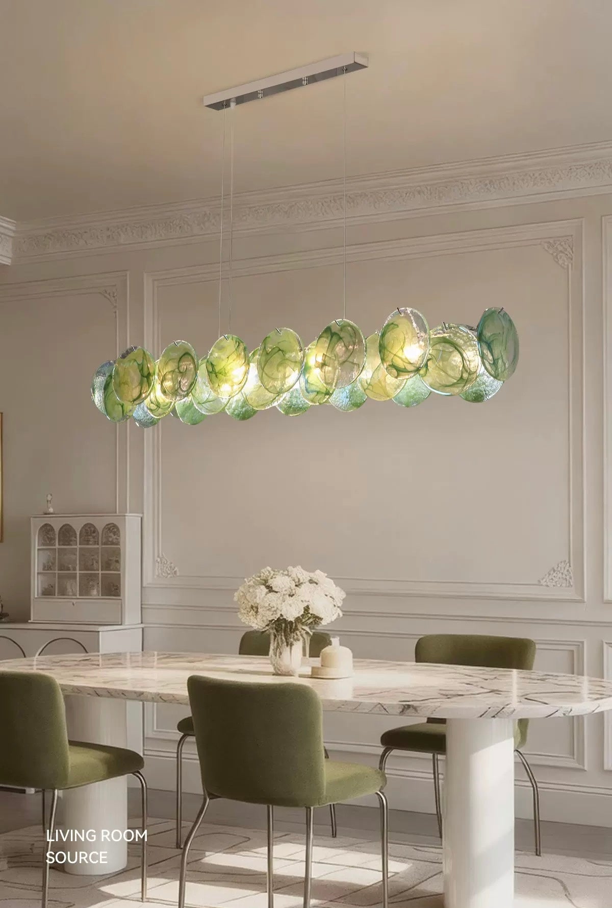 Francesca Chandelier (Green)