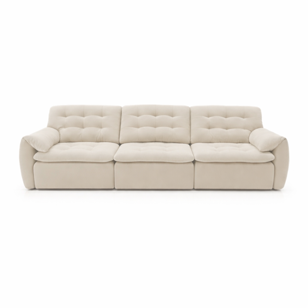 Tiffany Extendable Sofa in Eco Genuine Leather