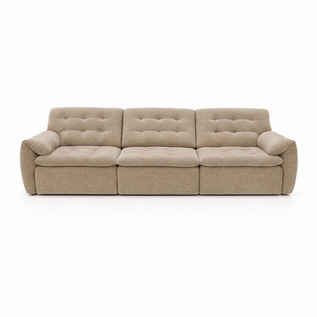 Tiffany Extendable Sofa in Chenille