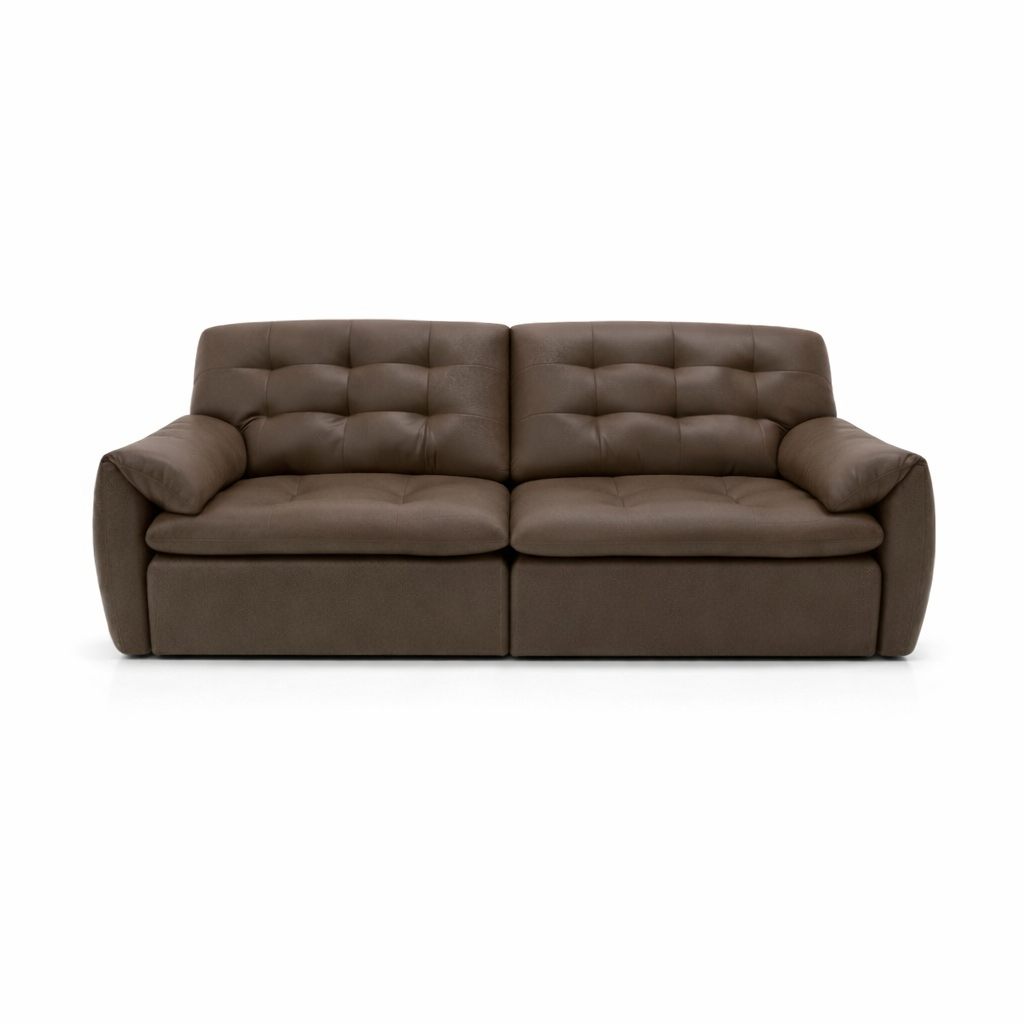 Tiffany Extendable Sofa in Eco Genuine Leather