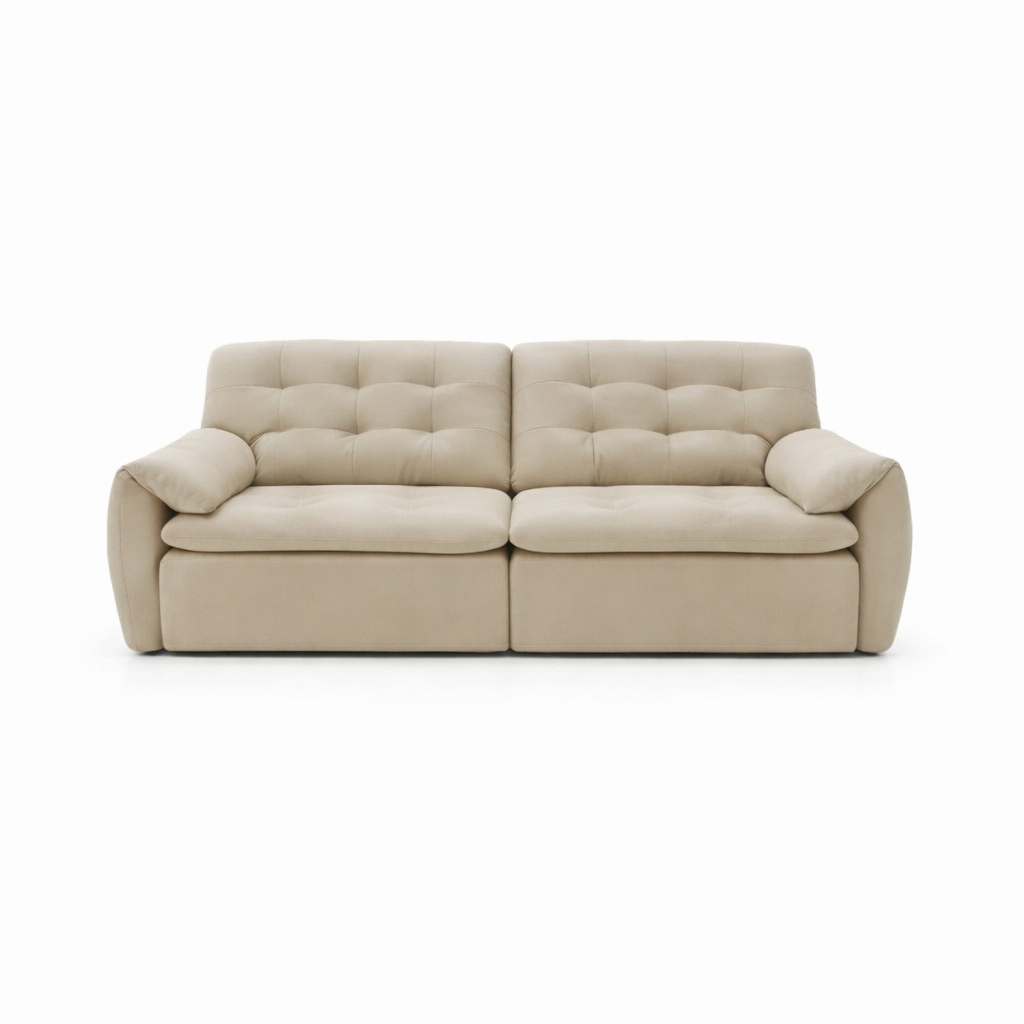 Tiffany Extendable Sofa in Eco Genuine Leather
