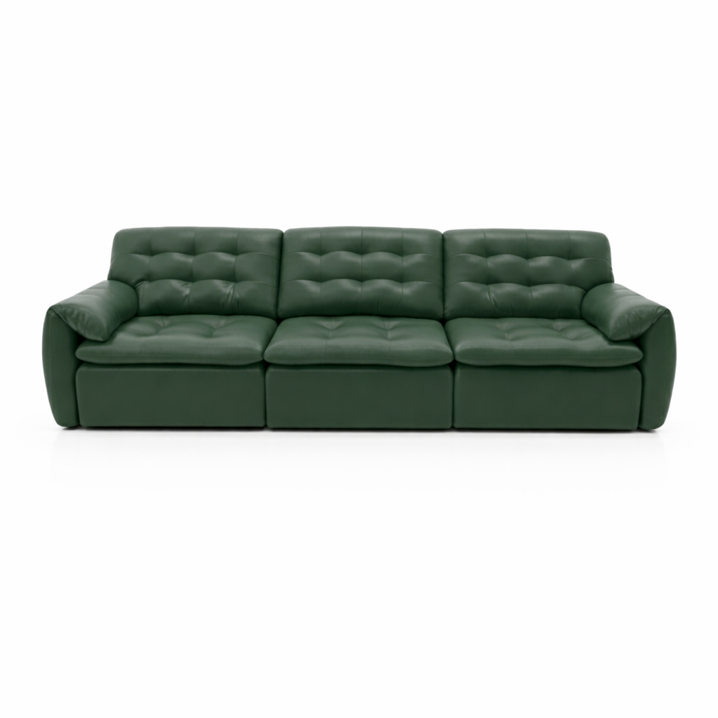Tiffany Extendable Sofa in Eco Genuine Leather