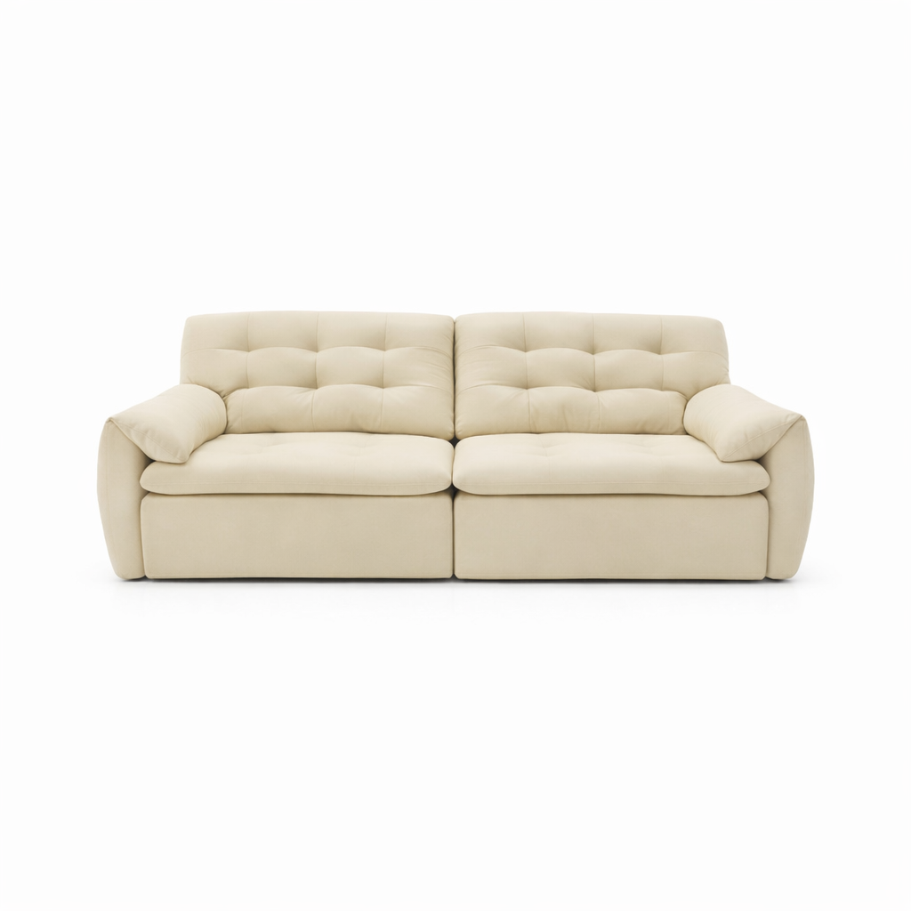 Tiffany Extendable Sofa in Eco Genuine Leather