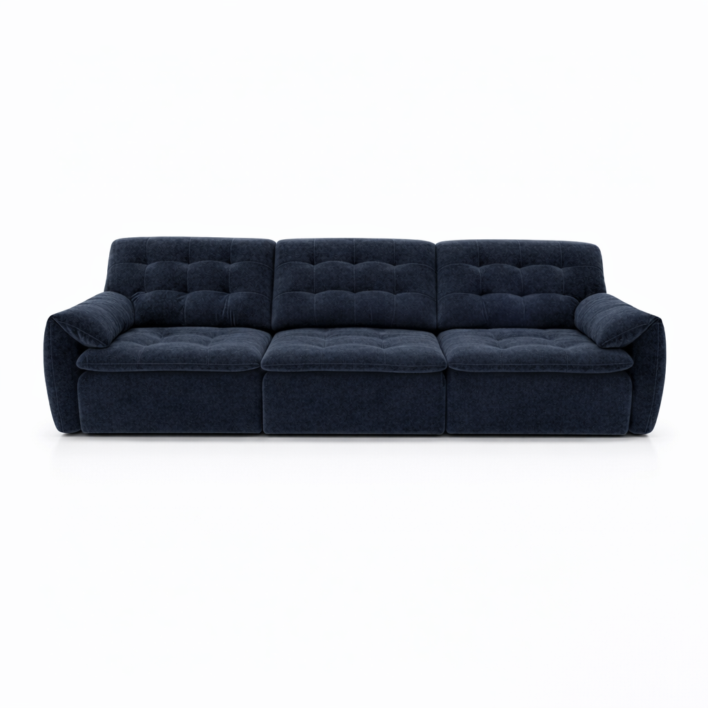 Tiffany Extendable Sofa in Chenille
