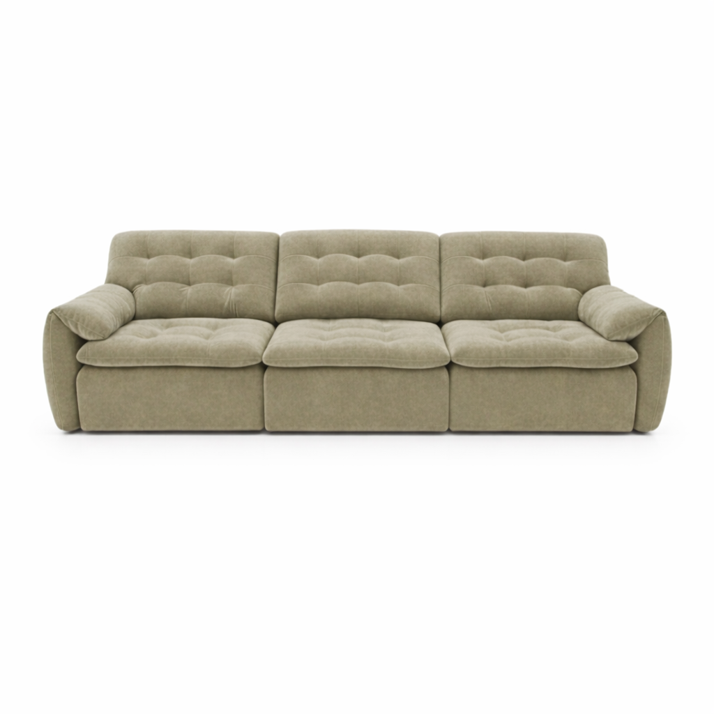 Tiffany Extendable Sofa in Chenille
