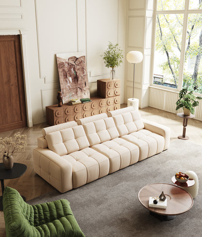 Mars Extendable Sofa Bed with Reclining Backrests