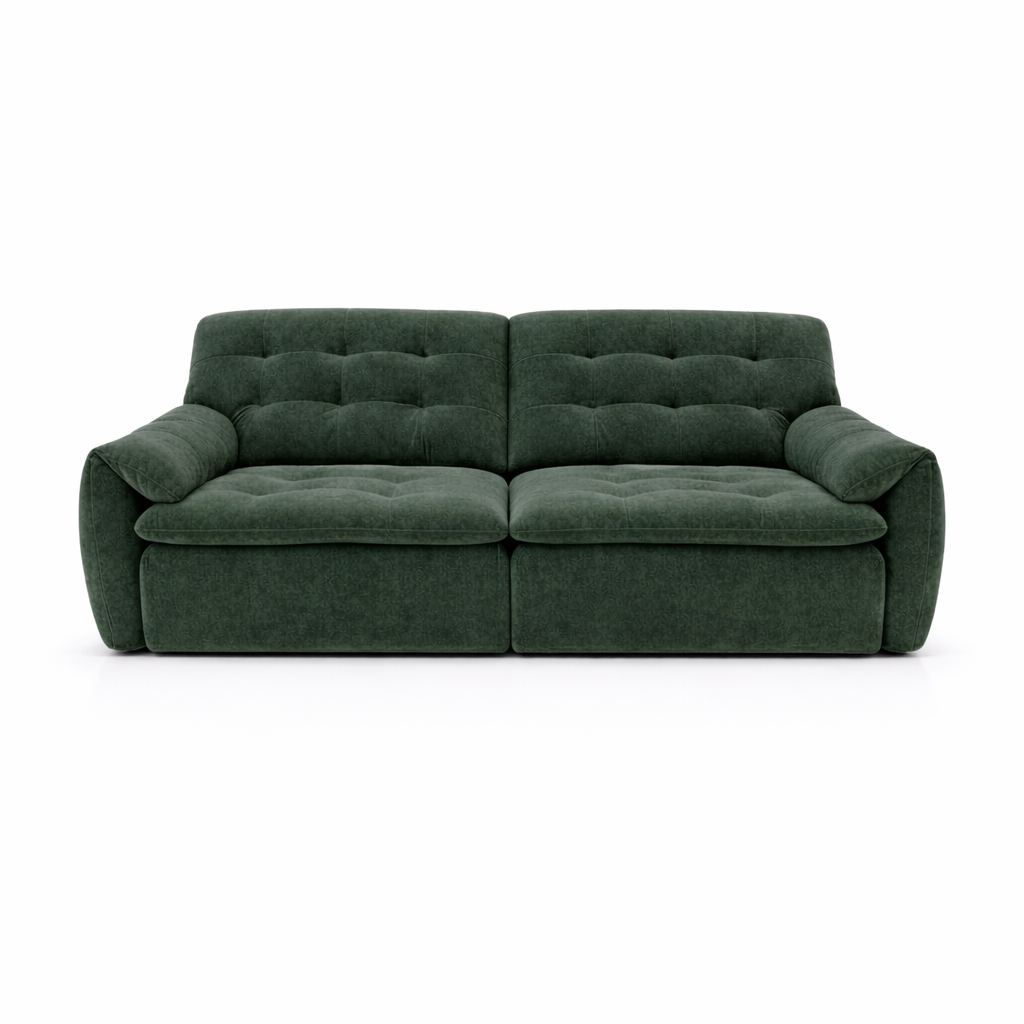 Tiffany Extendable Sofa in Chenille