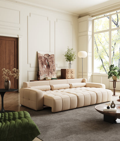 Mars Extendable Sofa Bed with Reclining Backrests