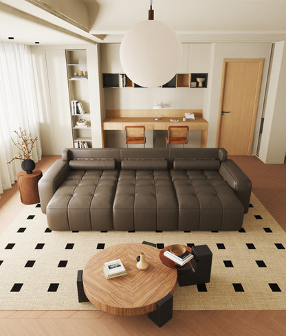 Mars Extendable Sofa Bed with Reclining Backrests