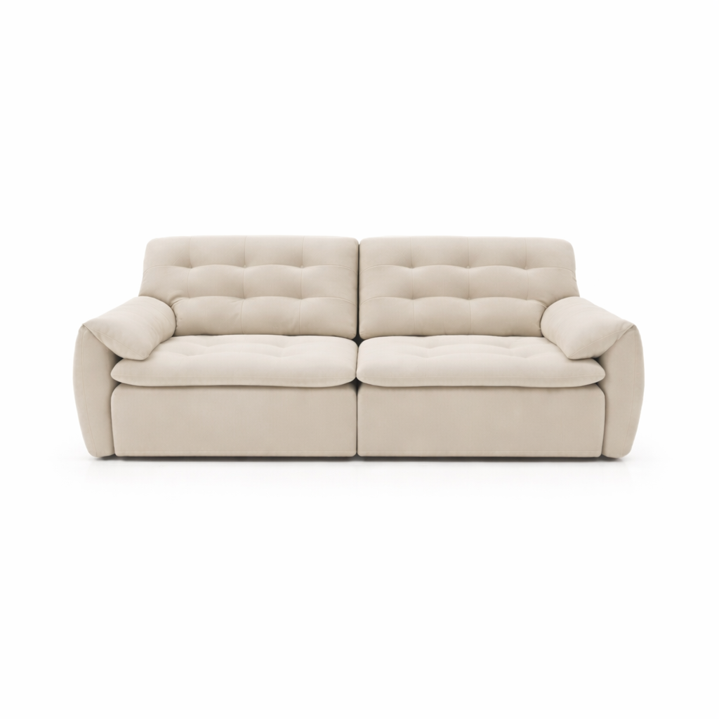 Tiffany Extendable Sofa in Eco Genuine Leather