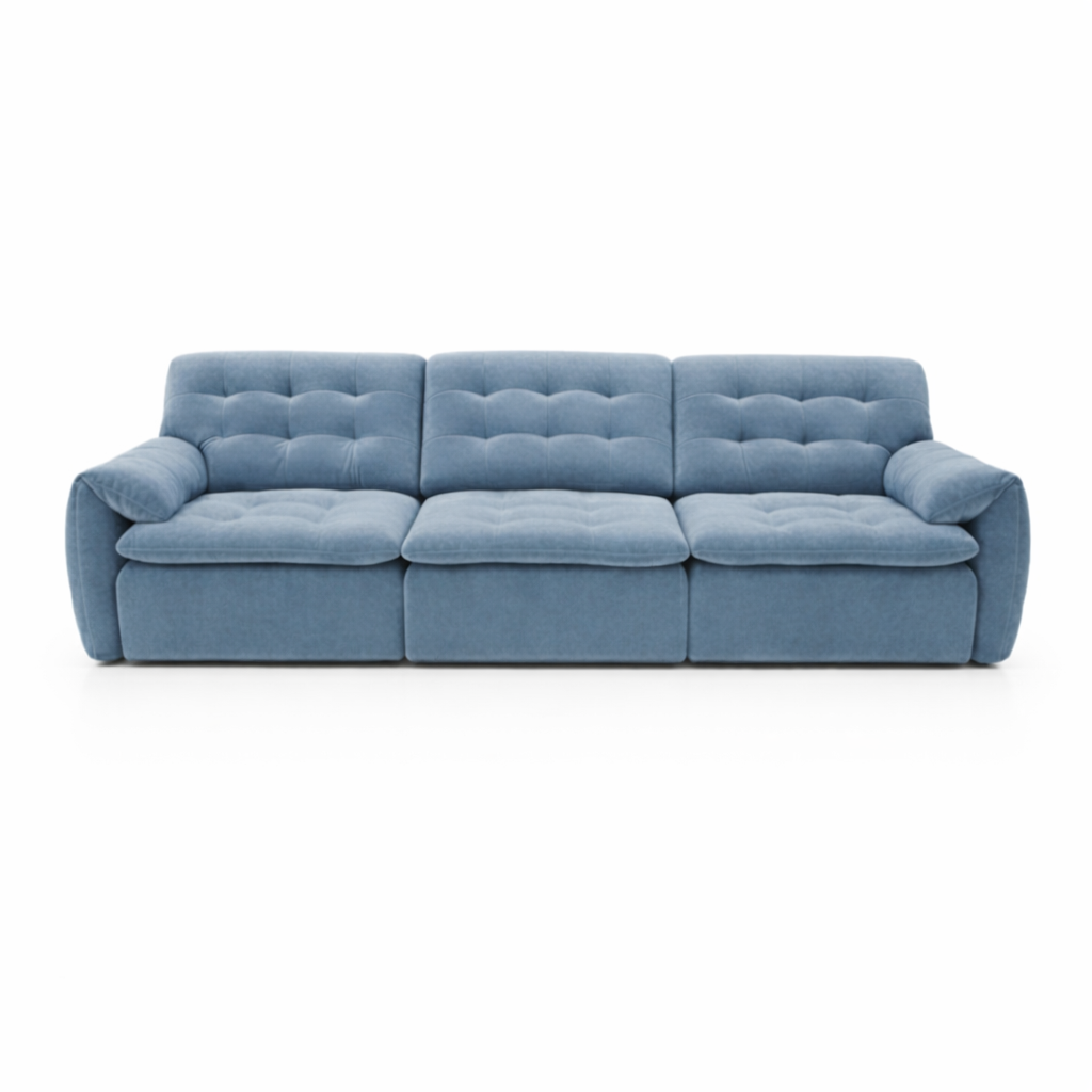 Tiffany Extendable Sofa in Chenille
