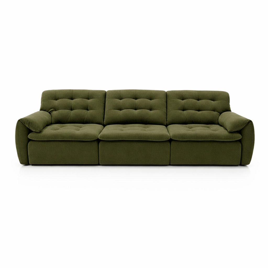 Tiffany Extendable Sofa in Microfibre