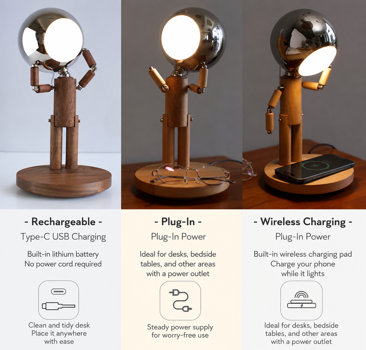 The Moon Man Lamp