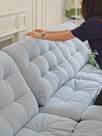 Tiffany Extendable Sofa in Microfibre